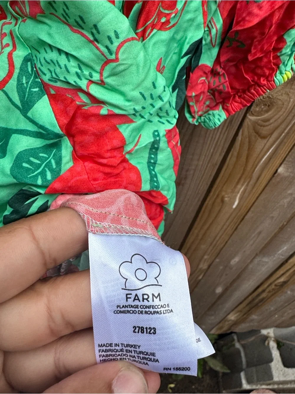 FARM Rio poppy print Maxi Dress NWT - Picture 12 of 14